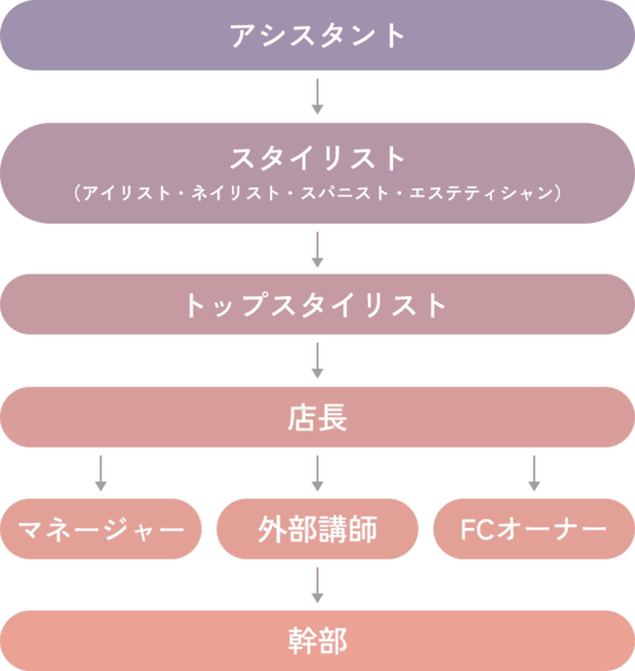 キャリアの中で 経営が学べる